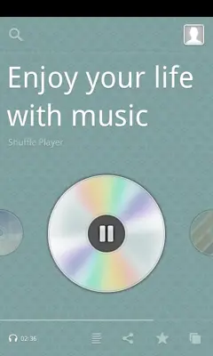 Shuffle Player android App screenshot 6