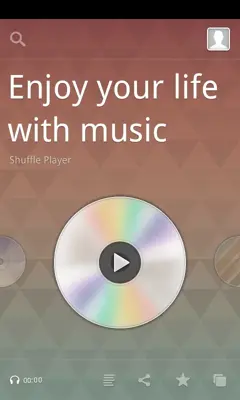 Shuffle Player android App screenshot 7